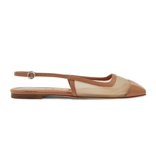 Geraldine Mesh Toe-Cap Slingback