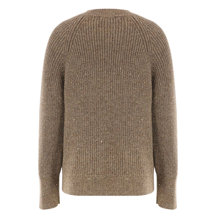 Kimberly Sequin Raglan Sleeve Sweater image number null