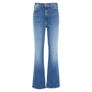 The Hustler Skimp High-Rise Flare Jean