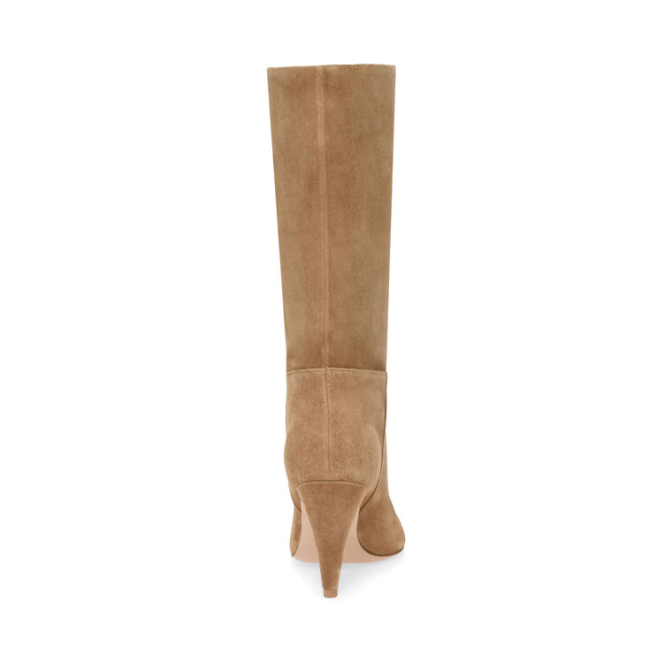 Elise 85mm Suede Slouchy Ankle Boot image number null