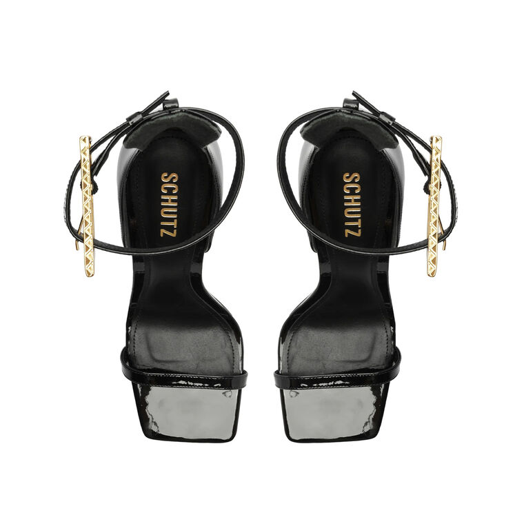 Ciara 105mm Patent Leather Sandal image number null