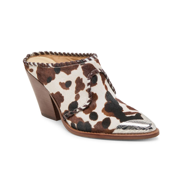Jolyn Western Calf Hair Mule image number null