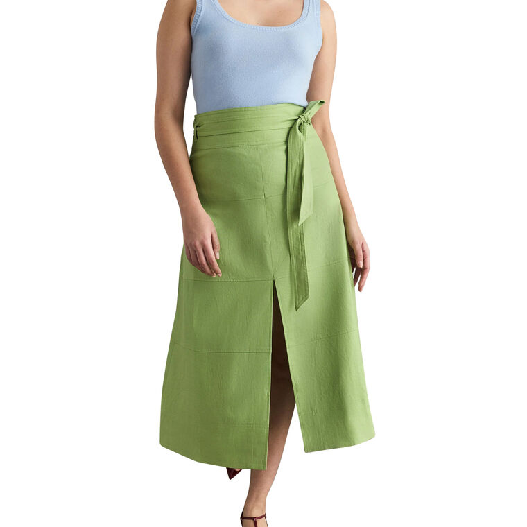 Hudson Belted Midi Skirt image number null