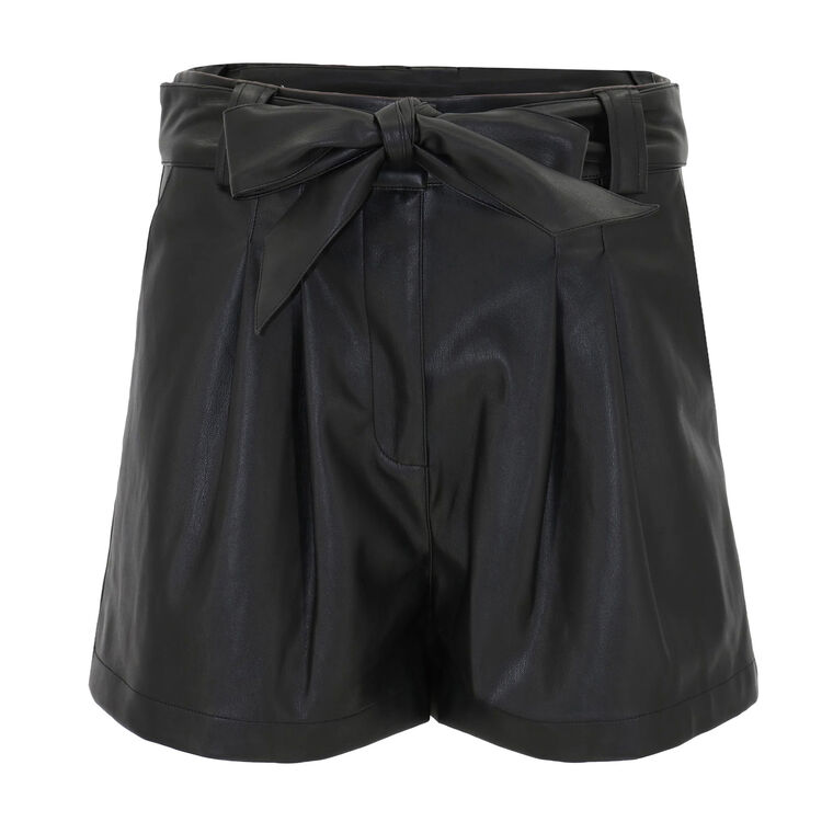 Indigo Vegan Leather Short image number null