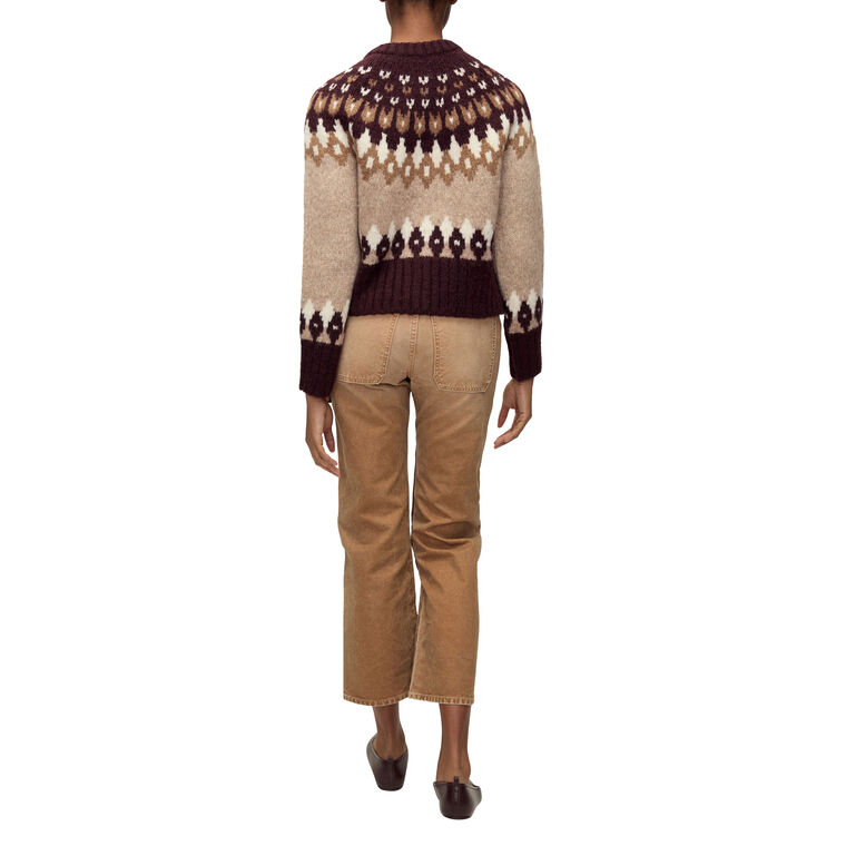 Christina Fairisle Cardigan image number null