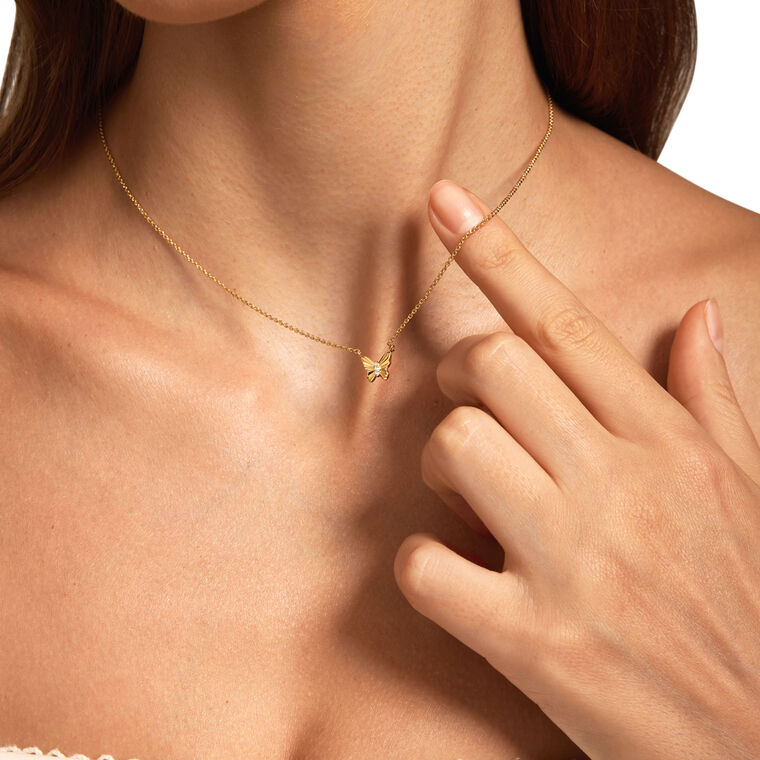 Liv Butterfly Necklace image number null