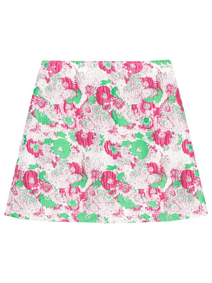 3d Jacquard Mini Skirt image number null
