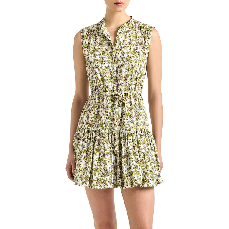 Briar Sleeveless Printed Mini Dress image number null