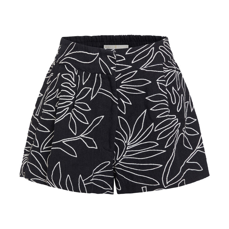 Blanche Relaxed Linen Short image number null
