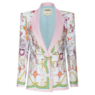 Gweny Relaxed Satin Blazer