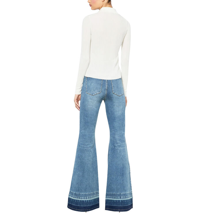 Nealie Ribbed Polo Cardigan image number null