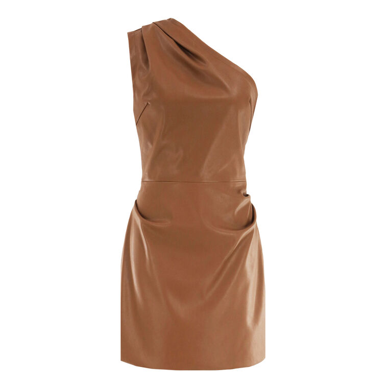 Pelle Faux Leather Dress image number null
