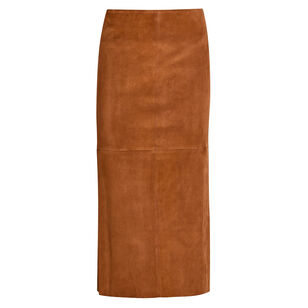 Suede Tube Skirt