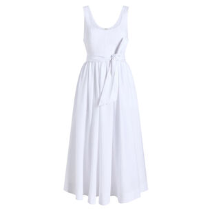 Zuri Sleeveless Scoop Neck Midi Dress