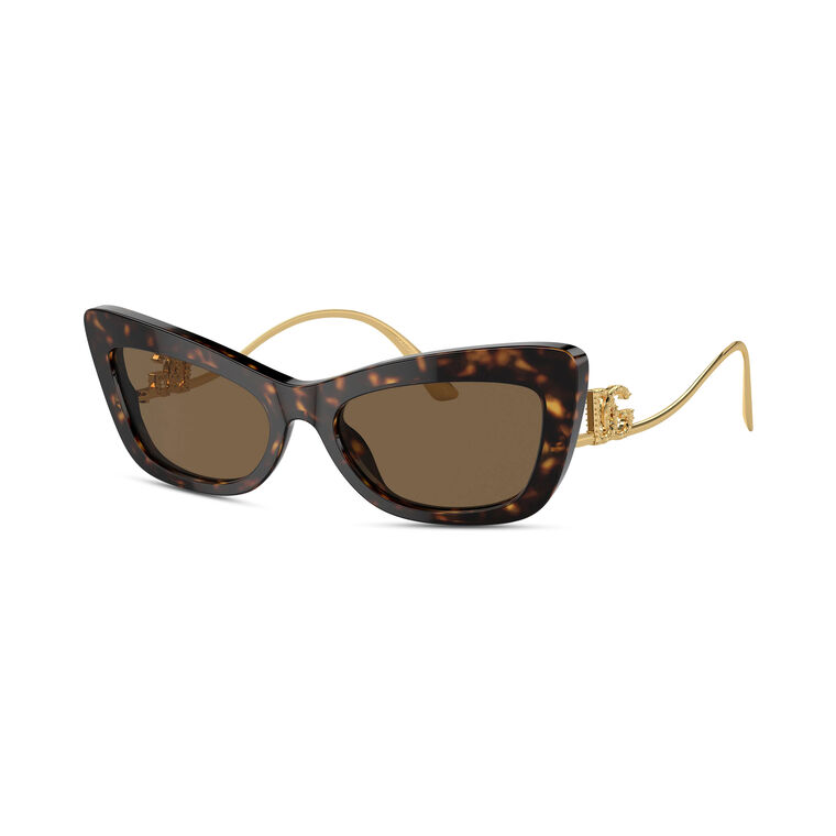 Havana Cat Eye Sunglasses image number null