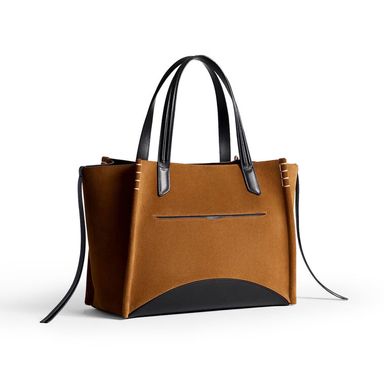 Elongated Loafer Cabas Bag image number null