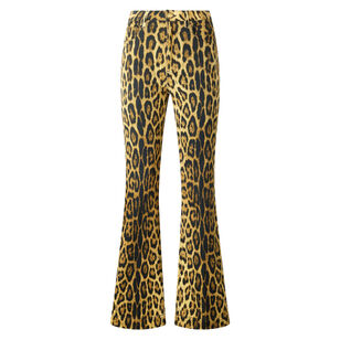 Jaguar Printed Stretch Boot Cut Jeans