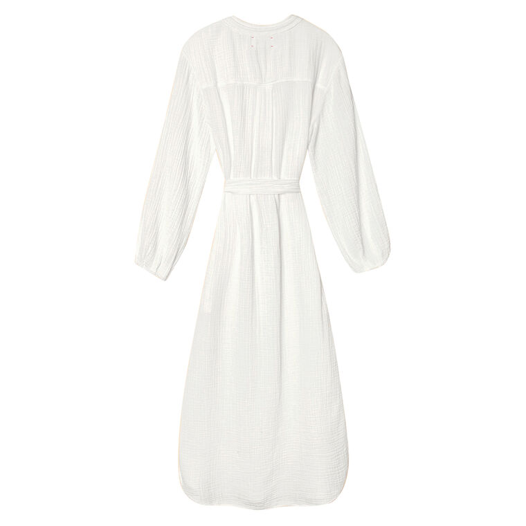 Josephine Long Sleeve Belted Midi Dress image number null