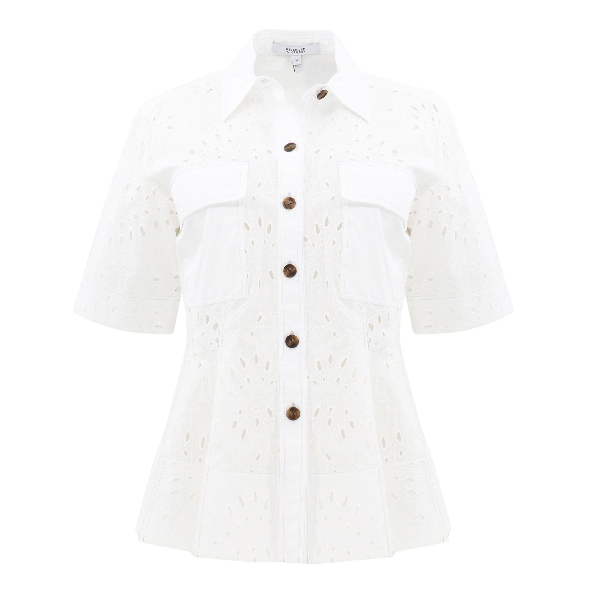 【COSYHARU】Slab Detail Short Sleeve T-shirt c363131b56d1573183381016783b51