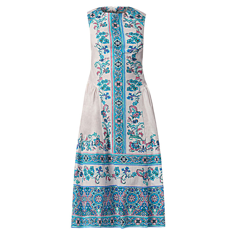 Adele Sleeveless Midi Dress image number null