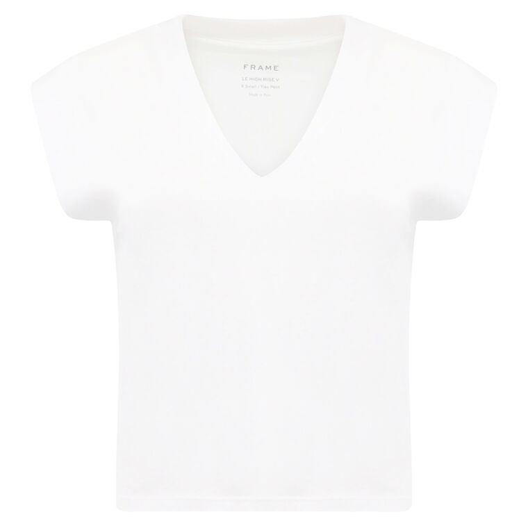Le High Rise V-Neck Tee image number null