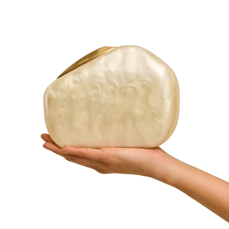 Althea Sculptural Mini Clutch image number null