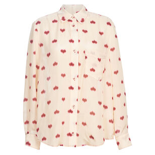 Lilo Long Sleeve Silk Top