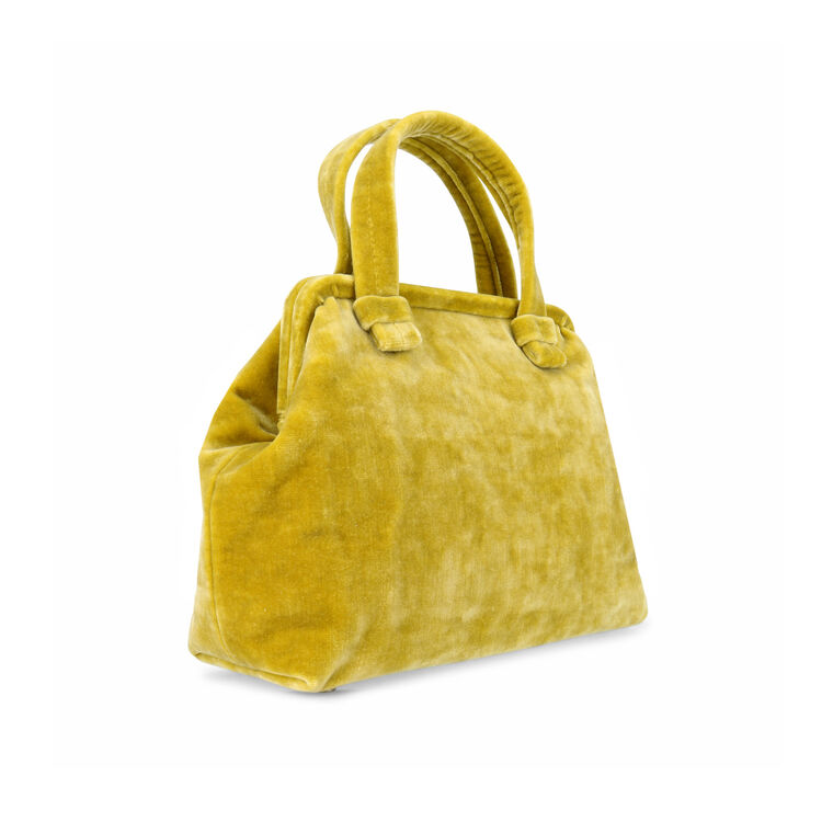 Alexandra Velvet Top Handle Bag image number null