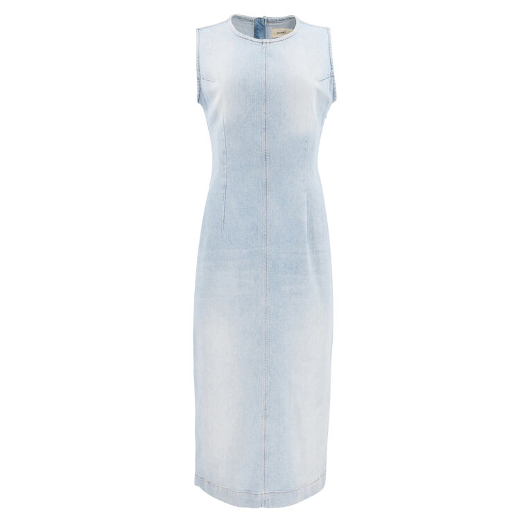 Esme Denim Midi Dress image number null