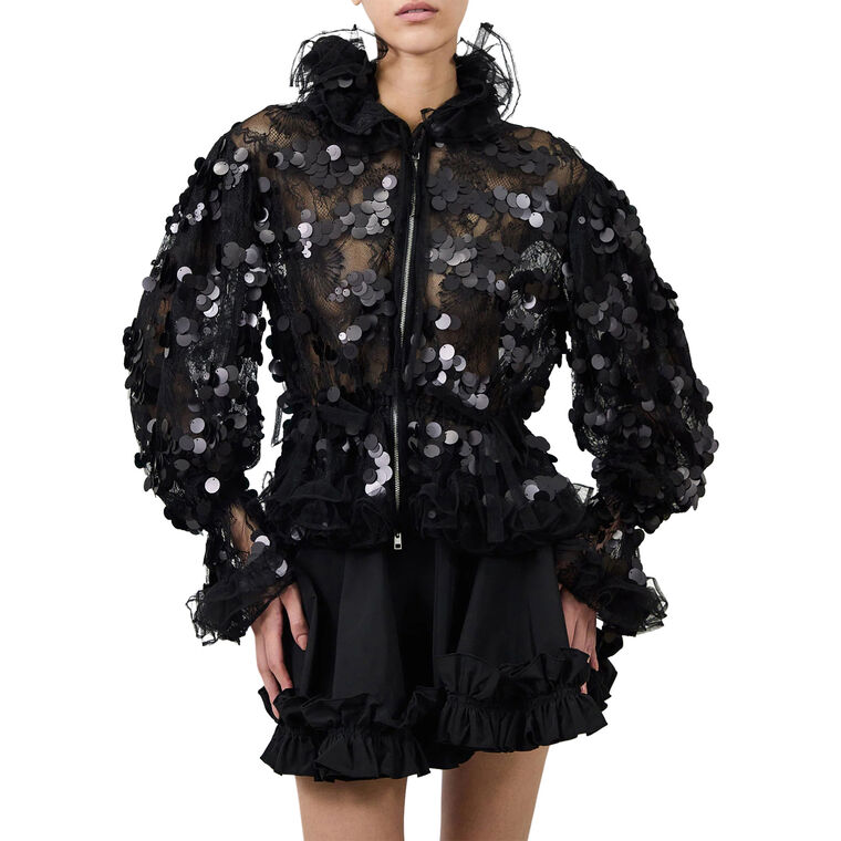 Sofie Sequin Lace Jacket image number null
