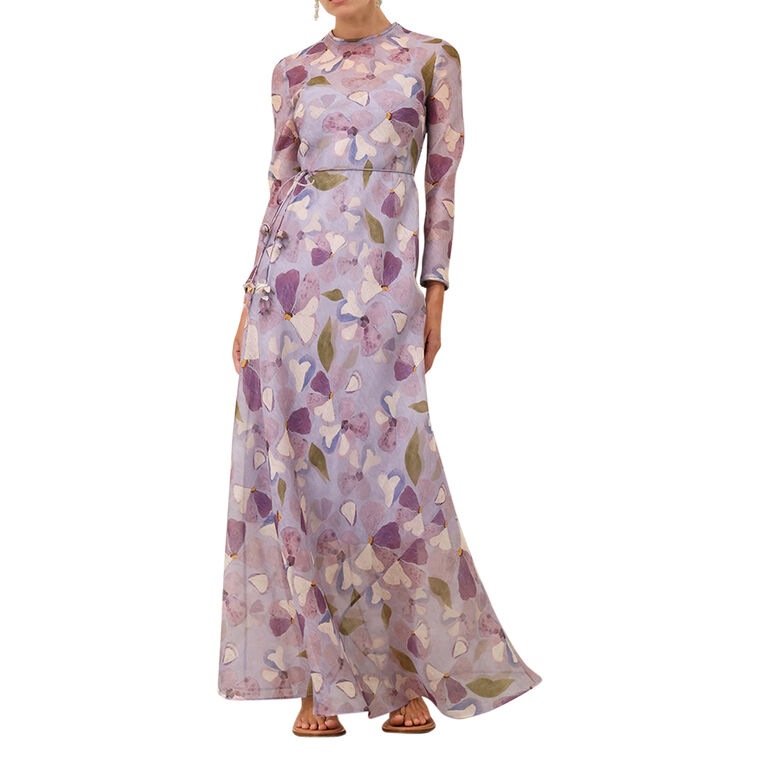 Dawning Long Sleeve Sheath Maxi Dress image number null