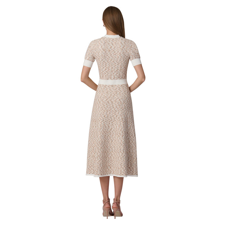 Alison Short Sleeve Knit Midi Dress image number null