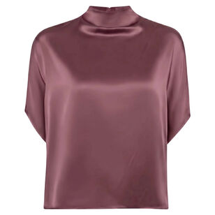 Satin Cape Tee