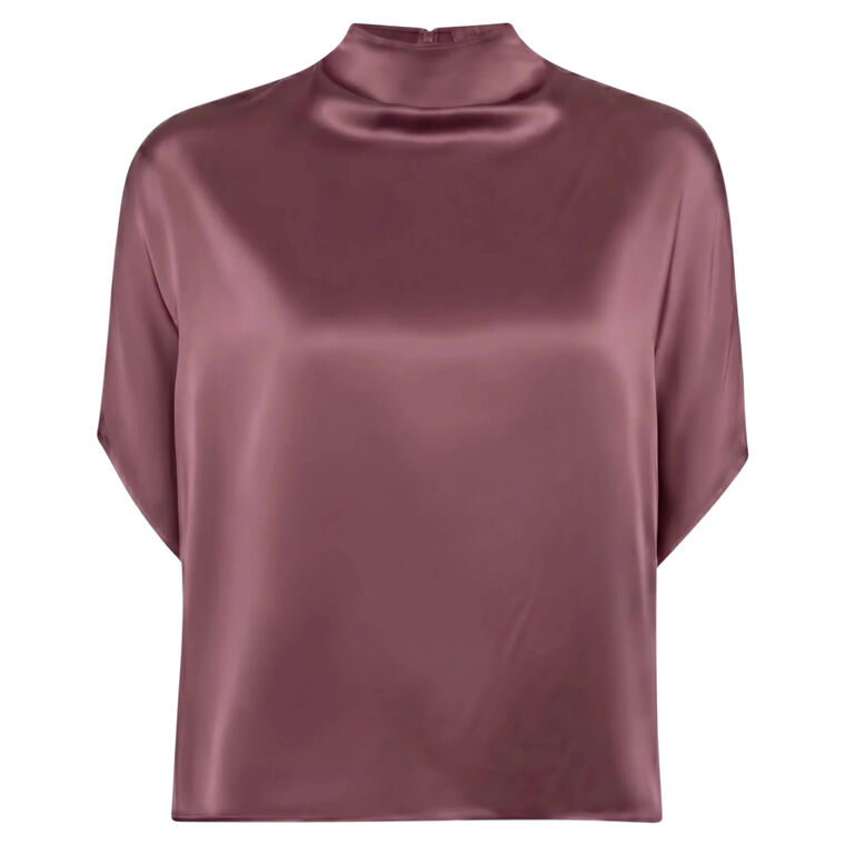 Satin Cape Tee image number null