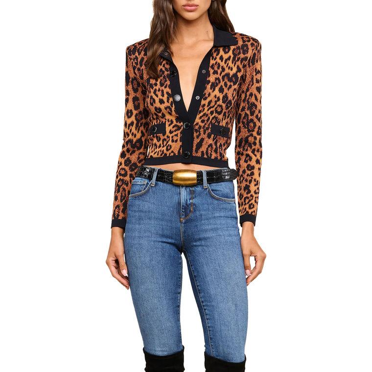 Osiris Jacquard Cardigan image number null