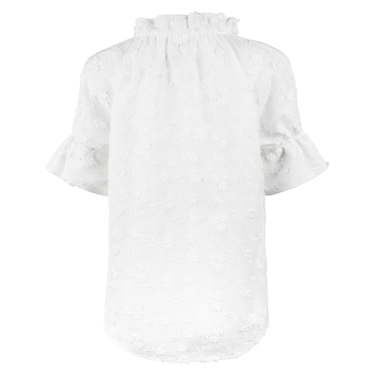 Crosby Top With 3D Flowers image number null