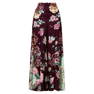 Flare Pants With Lace-Up Side Ties