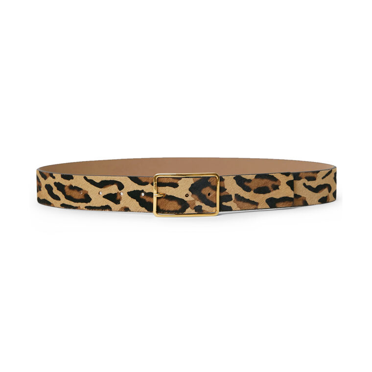 Milla Calf Hair Belt image number null