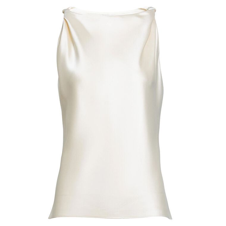Penny Sleeveless Satin Top image number null