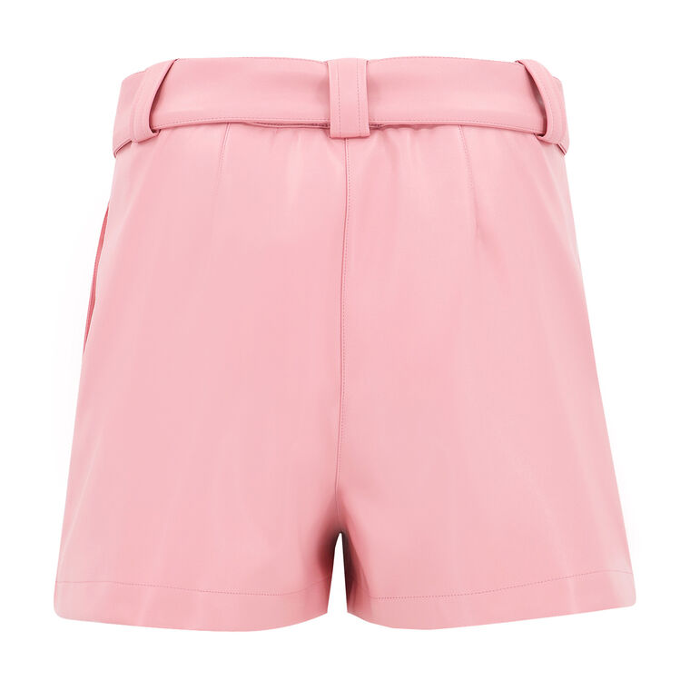 Indigo Vegan Leather Short image number null