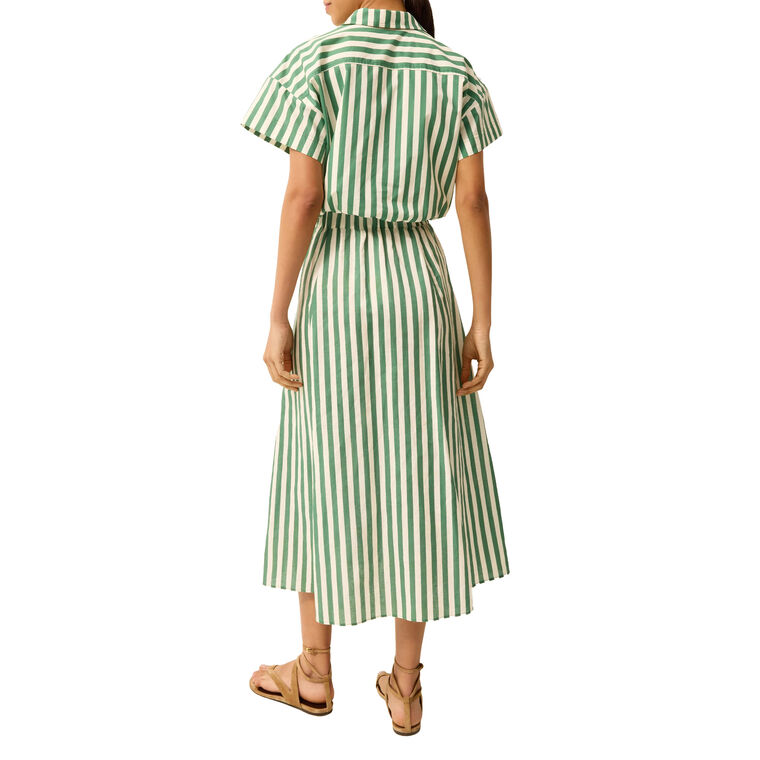 Sasha Pull-On Midi Skirt image number null