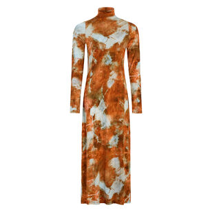 Paxton Long Sleeve Turtleneck Midi Dress