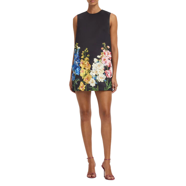 Yvonne Sleeveless Embroidered Mini Dress image number null