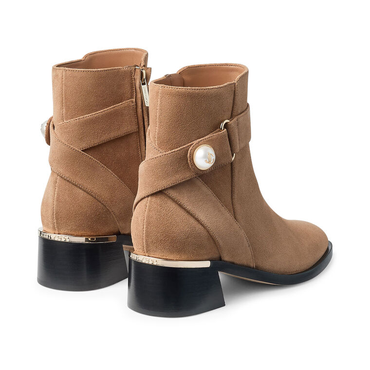 Noor 45mm Velvet Suede Bootie image number null