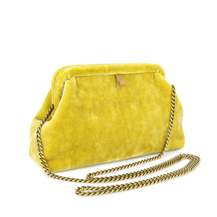 Liette Velvet Clutch image number null