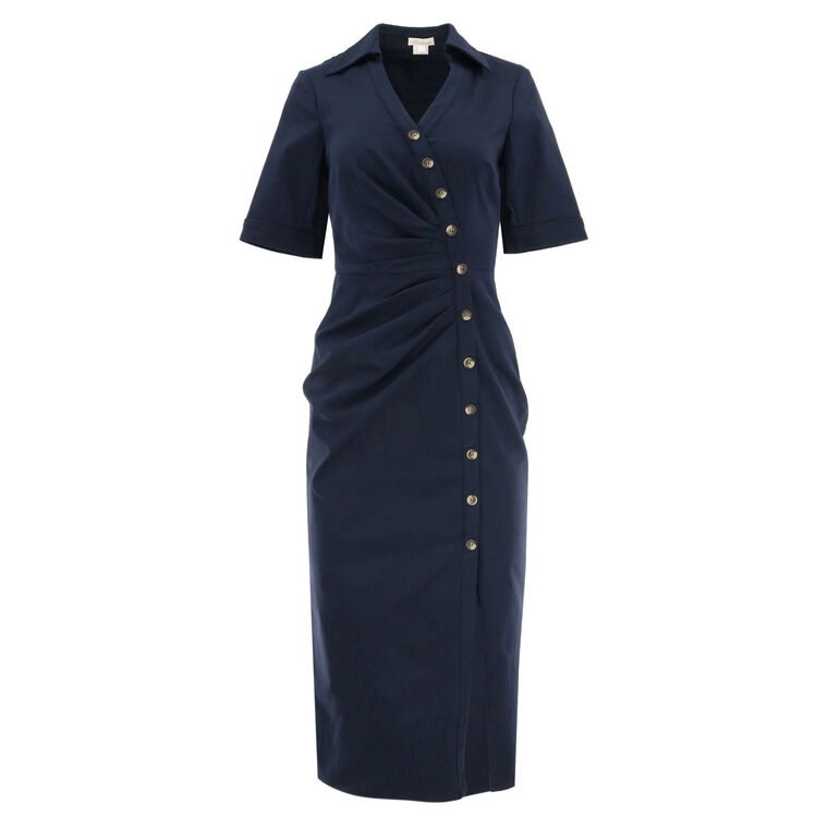 Margo Short Sleeve Midi Dress image number null