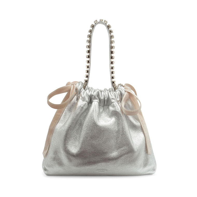Mini Metallic Leather Top Handle Bag image number null
