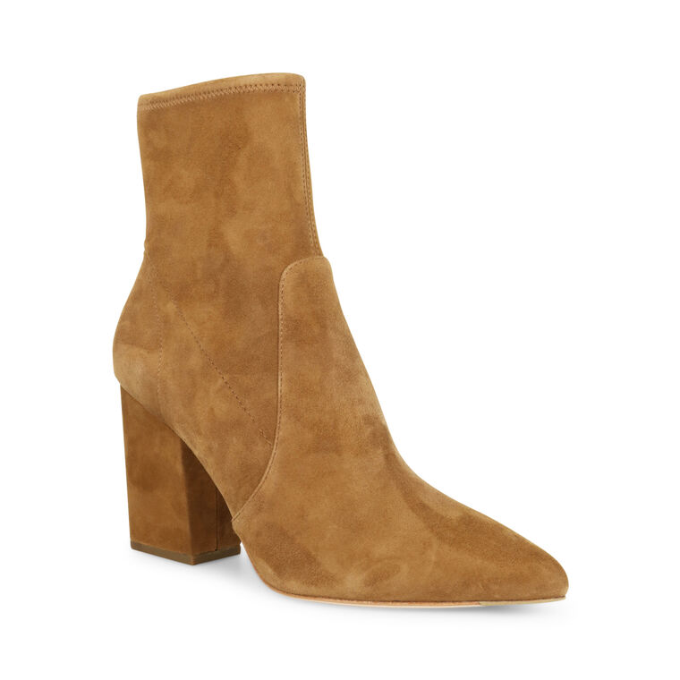 Isla Suede Slim Ankle Bootie image number null