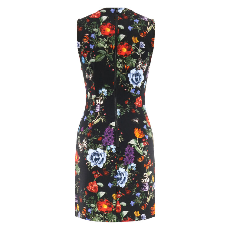 Wynell Floral Print A-Line Mini Dress image number null