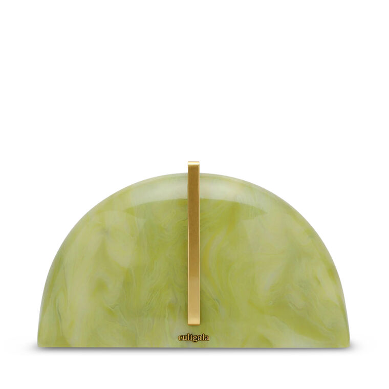 Laguna Marbled Acrylic Arch Clutch image number null